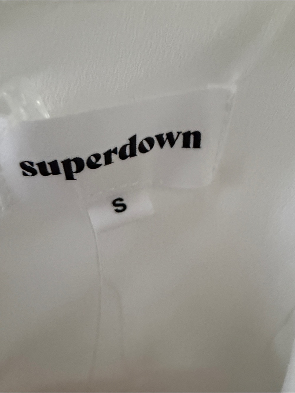 superdown White Ruched Drawstring Mini Dress - Picture 3 of 7